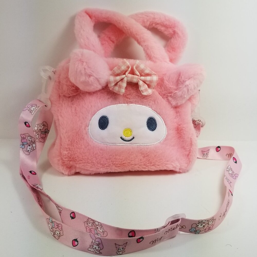 Sanrio Bag Kawaii My Melody Cartoon Anime Plush Handbag